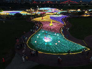 新北河濱蝶戀季展至6/11 快把握機會來欣賞盛夏夜景