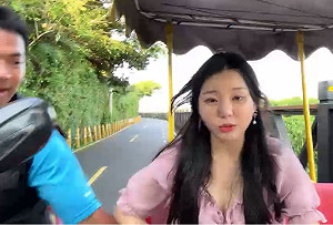 讓世界看見台灣！韓女實況主來台直播遭台男性騷 鹹豬手強摸下體畫面全都錄
