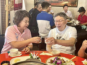 餐廳與柯Ｐ巧遇 張秀華：歡迎來「嘉」遊玩