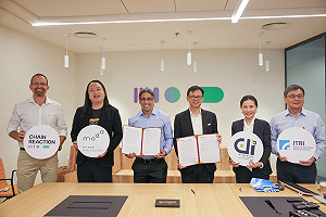 數位部長唐鳳見證工研院與以色列新創簽訂MOU 攜手實證尖端資安晶片