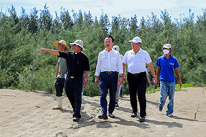 嘉縣布袋好美里沙灘復育有成 沿海面積擴增25公頃