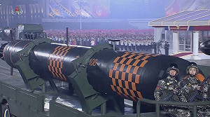 北韓水下無人潛航器高清曝光 傳可攜核武製造「放射性海嘯」