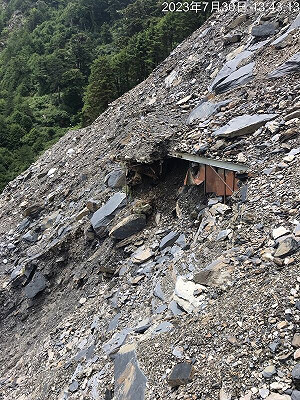 能高越嶺國家步道西段10K路基掏空！8/7前天池山莊及步道暫停開放