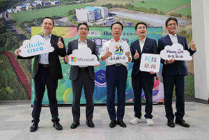 陳冠廷牽線微軟、思科國際到嘉義 培育數位人才