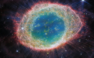 韋伯望遠鏡捕捉天琴座「環狀星雲」新圖像令人驚嘆 揭露前所未有秘密
