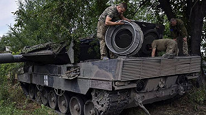 (影) 烏軍稱反攻至今僅損5輛豹-2 無人機頻建功 毀俄2500萬防空系統