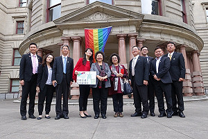 力推城市外交 高市府會參與波特蘭玫瑰節