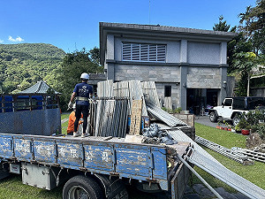 廖先翔今拆自家違建 喊話賴清德：「不要比我漏氣」