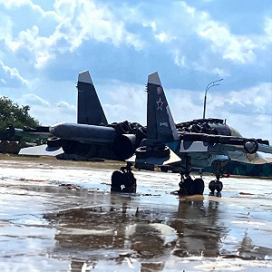 俄戰機又蒙重大損失! 傳空軍基地遭烏軍無人機襲擊 12架「Su-34」損毀