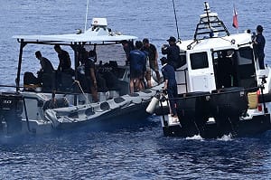 中國海警新規今日生效 菲律賓民眾遊行抗議