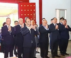 王金平訪中! 前往中國昆山 為媽祖文創展揭碑