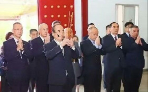 王金平訪中! 前往中國昆山 為媽祖文創展揭碑 