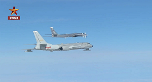不只轟-6K和圖-95! 中俄核轟炸機阿拉斯加示威 空警-500和 E-3B也對決