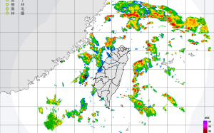 大低壓帶影響中南部不定時雷陣雨 午後中部以北警戒