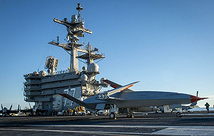 跨入無人機海上作戰時代 美第一個航艦專用空戰中心在布希號