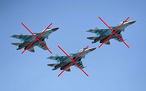 F-16超視距作戰好犀利! 4架蘇-34 與1架圖-22 在庫爾斯克上空栽了