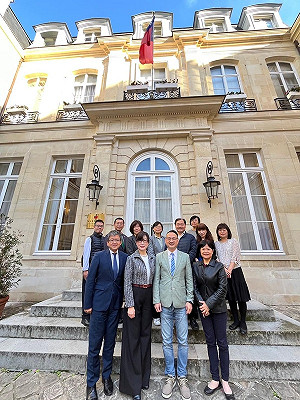 歐洲台灣協會聯合會巴黎登場 歐台會：海外台僑共盡心力 捍衛民主