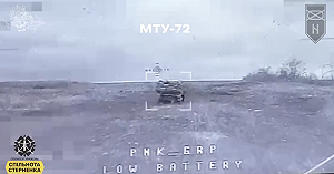 (影)「小飛燕」震撼突襲！以小博大 精準廢了俄軍T-90M 俄全力衝擊烏東戰線