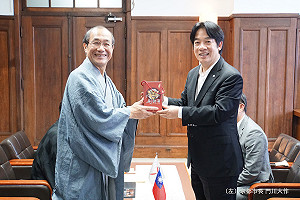 賴清德拜會京都市長 爭取主辦歷史都市聯盟