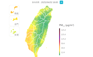 擴散條件轉差！清明連假「空氣品質」亮橘、紅燈