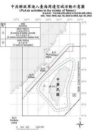7共機.7共艦持續擾台 國軍嚴密應處