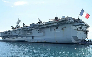 法航艦停泊瑞典遇不明無人機　俄艦正好在附近活動