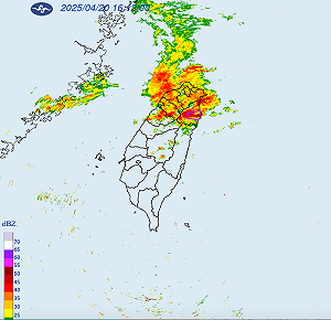快訊》宜蘭大雷雨還要下一小時！氣象署針對5縣市發大雨特報