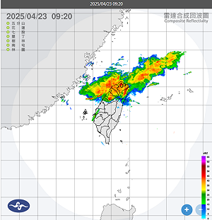 北台灣一早雨彈狂襲！氣象署揭原因：有對流胞排1列移進