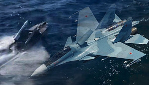 (影) 全球首例！烏無人艇用飛彈擊落俄Su-30戰機 網評 : 俄軍歷史性屈辱!