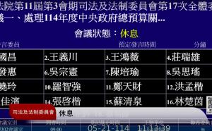 預算解凍》吳釗燮缺席委員會 藍白怒批「不來就不開會」會議陷空轉 