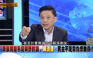 稱賴清德與罷團開會遭民進黨駁斥  洪健益致歉：語速過快出現口誤 