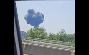 （更新）韓國海軍P-3C軍機浦項墜毀 4人全數罹難