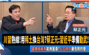 蔡正元談川習通話「台灣需警惕」 論罷免風波「藍營天王責任重大」