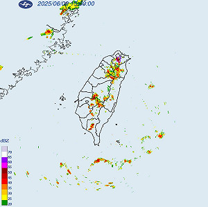 外出帶傘！大雷雨轟雙北持續一小時 氣象署急發災防告警