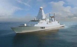 被中媒譏「小牙籤」! 英版055曝光 皇家海軍新驅逐艦僅配57公分口徑主砲 