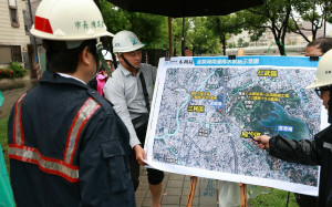高雄市區強降雨  陳其邁視察排水防洪系統運作  