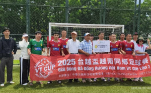 2025台越盃越南同鄉足球賽  南區賽事高雄熱力登場 