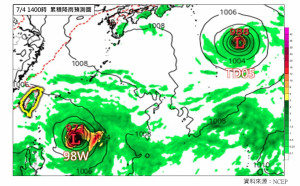 2熱帶擾動將形成颱風！專家：其一恐「登陸」台灣西部