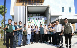 台灣鯛首度外銷新加坡黃偉哲封櫃  陳亭妃強調開拓市場是我們共同責任