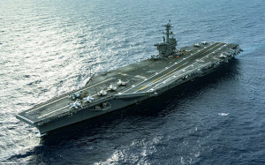 美「華盛頓號」航艦在南海 被猜測加入「護身軍刀」或「兵力重返太平洋」