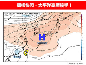 雨下不停！週日水氣增加 專家：南台灣降雨機率增