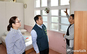 北門玉湖及蚵寮雙春校區化身臨時安置所  黃偉哲盼社區資源活化再利用