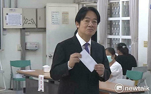 核三重啟公投  賴總統回台南投票後赴七股視察災復情況