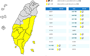 快訊》午後對流又大又猛！雨區擴大9縣市大雨特報 花蓮2鄉防溪水暴漲
