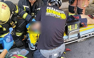 新北男子修監視器墜落電梯井！送醫搶救不治妻子悲痛見最後一面