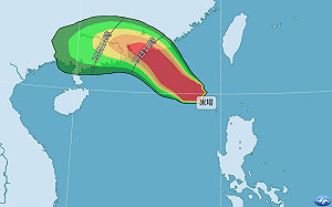 輕颱「米塔」生成！外圍環流影響2區雨炸3天 降雨範圍一圖看
