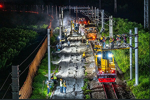 「花東鐵路雙軌計畫」再前進！「康樂-知本」東西正線軌道完成切換