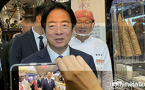 友邦外賓享用國慶酒會美食 賴清德讚好吃：這就是台灣最強的地方