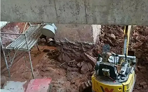 (影)私自開挖地下室導致鄰居房屋受損  中國男子遭公安逮捕