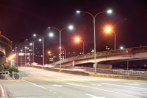 新竹市成全台首個完工啟用LED路燈城市